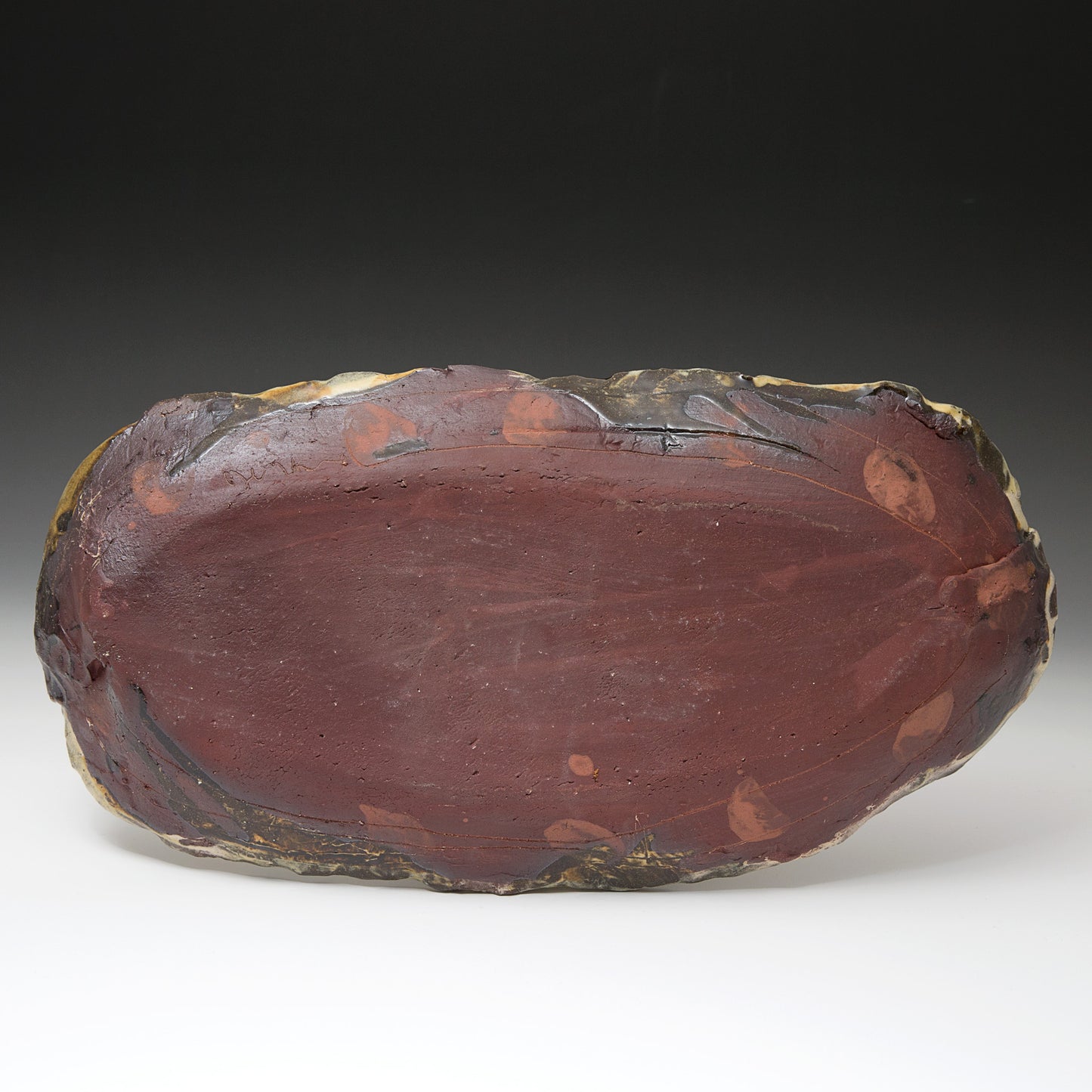 Medium Oval Slab Platter