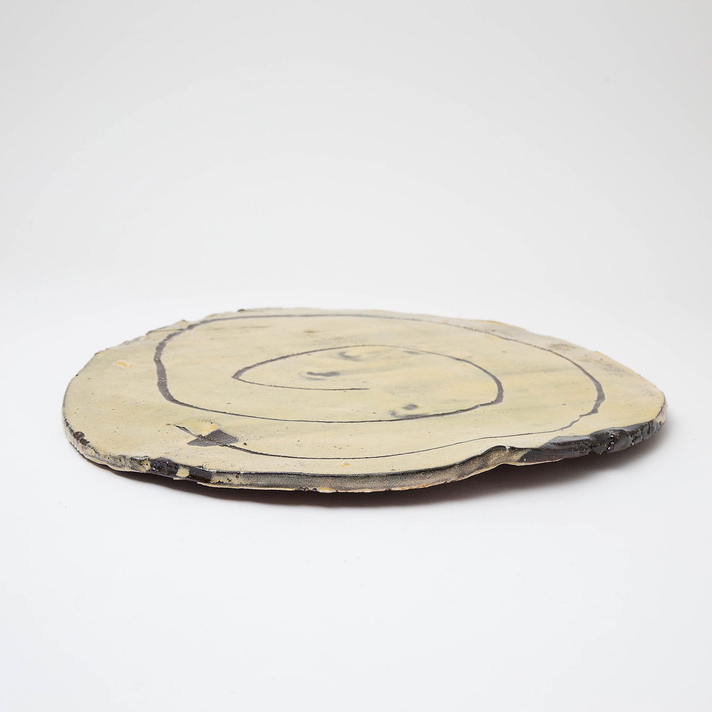 Large Round Flat Platter