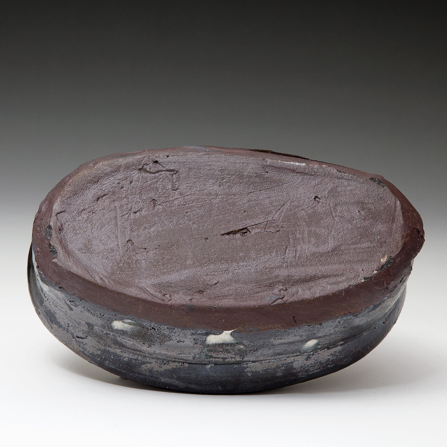 Small Oval Thrown Dish