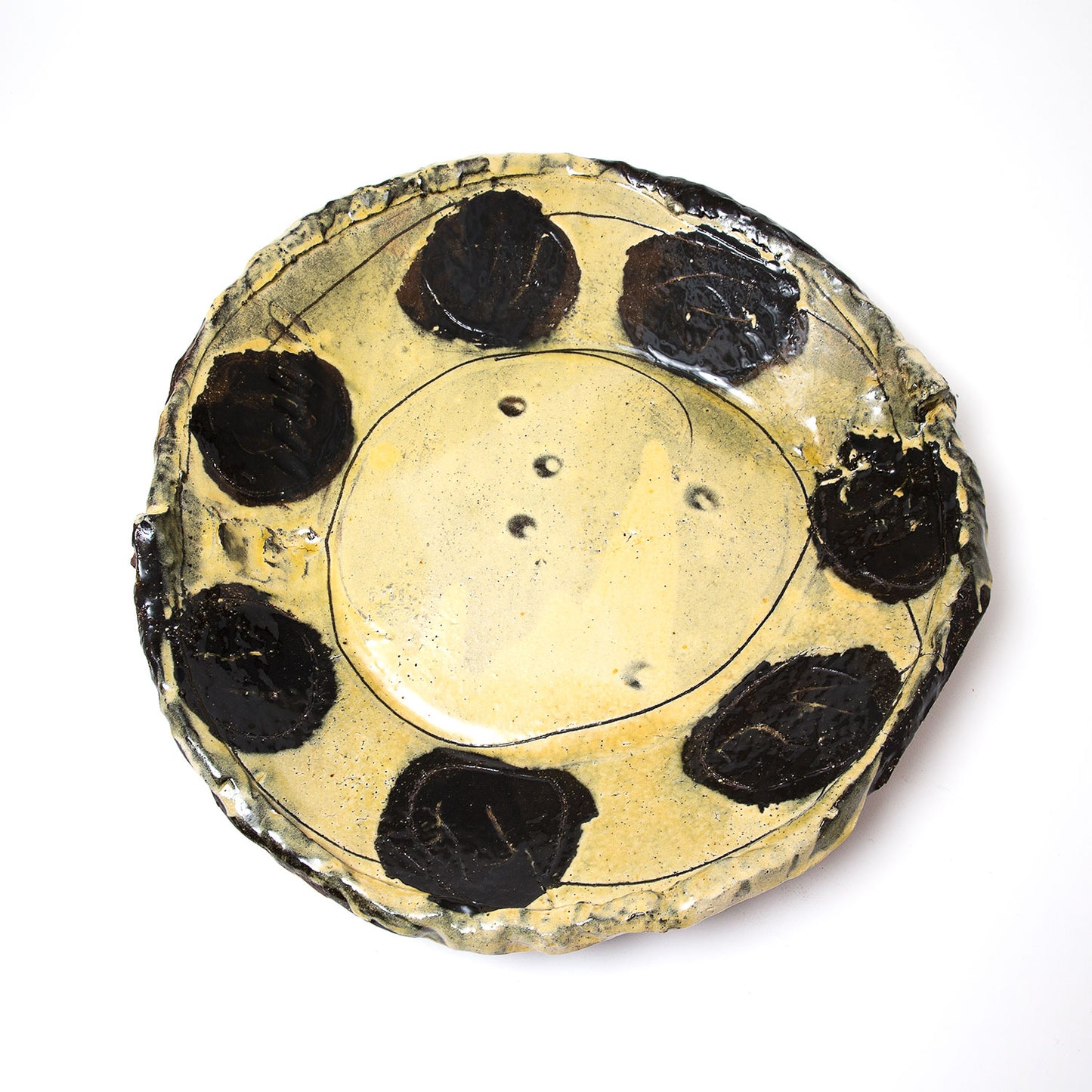 Large Round Leaf Dish