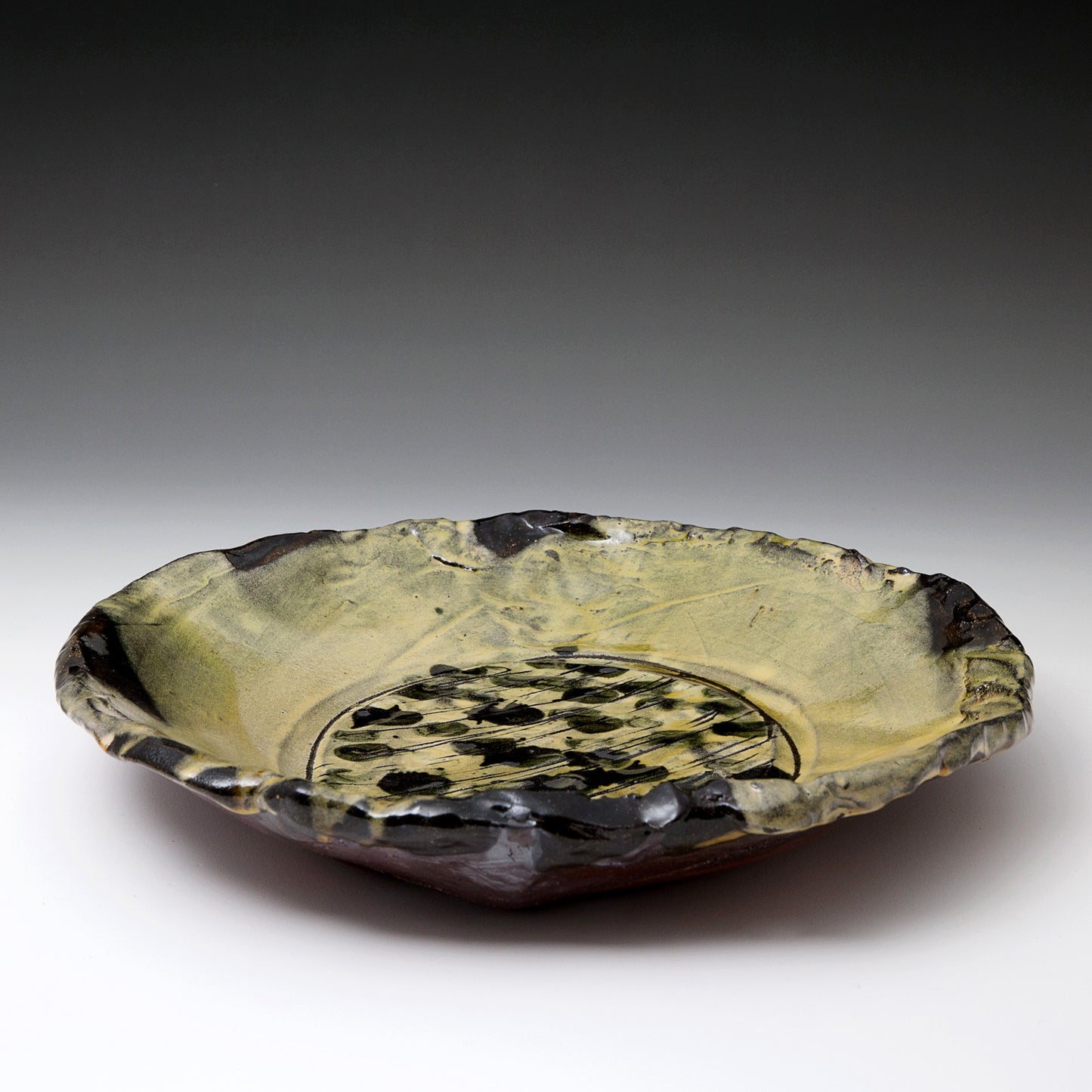 Medium Round Slab Platter