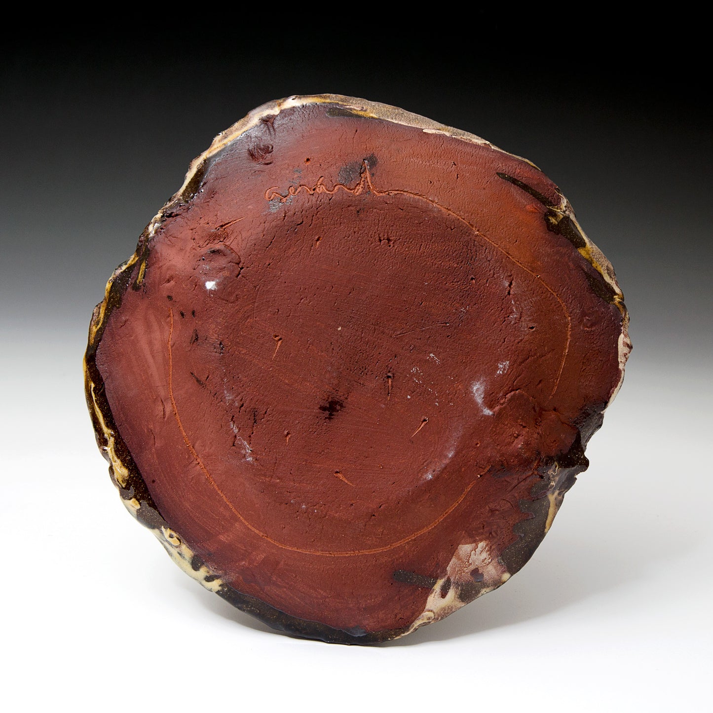 Small Round Slab Platter