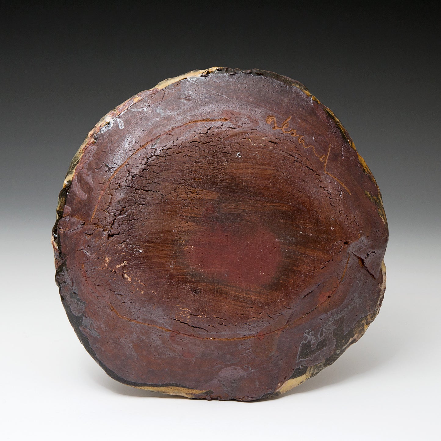 Small Round Slab Platter