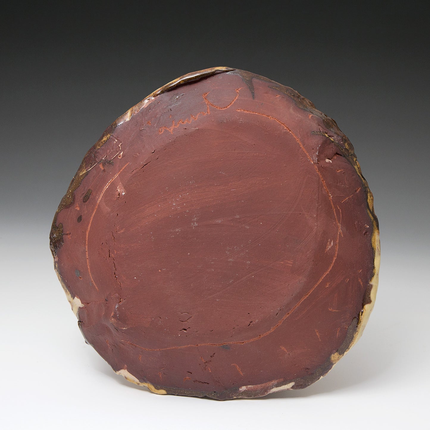 Small Round Slab Platter