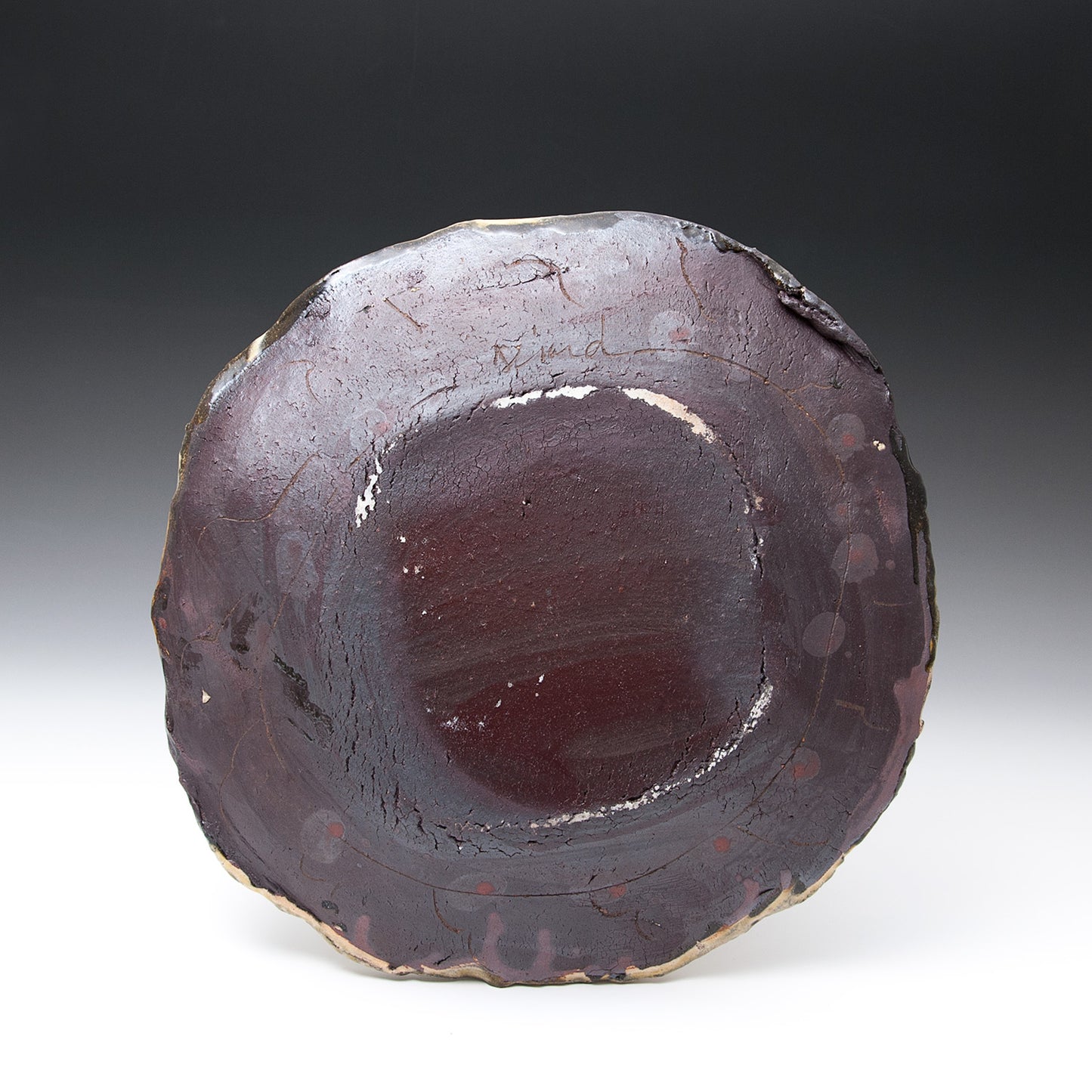 Large Round Slab Dish