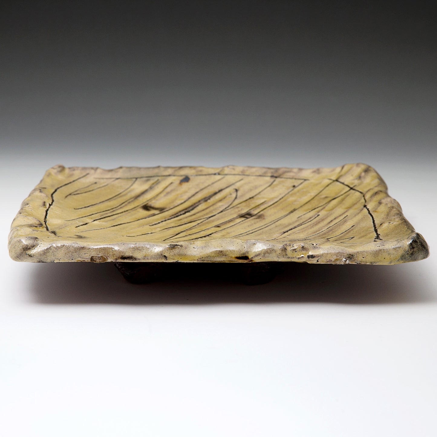 Medium Square Slab Platter