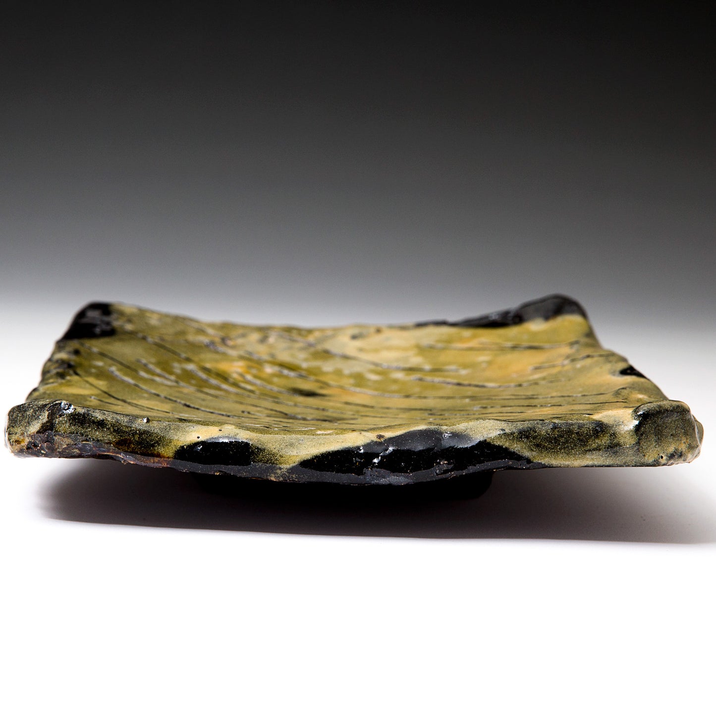 Small Square Slab Platter