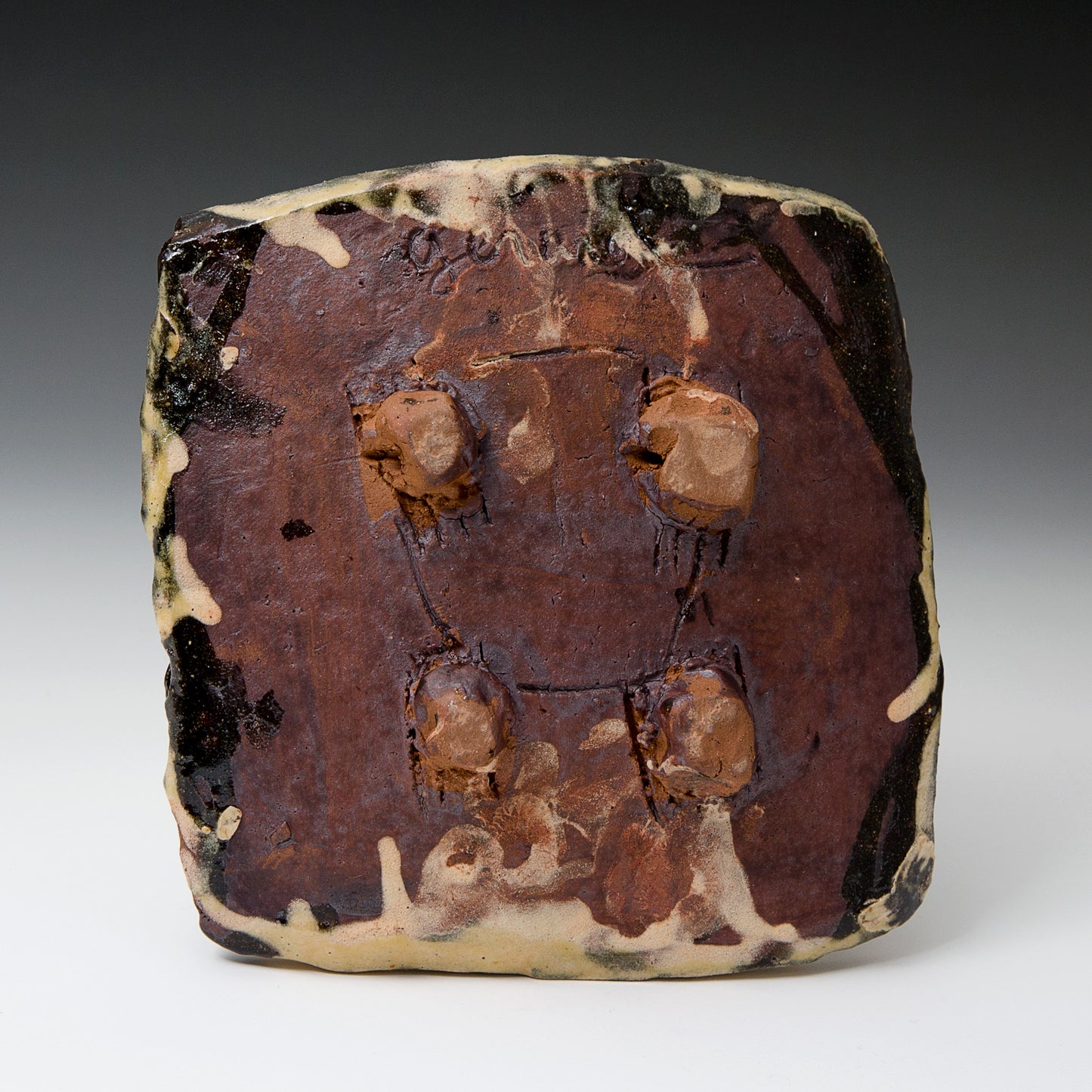 Small Square Slab Platter