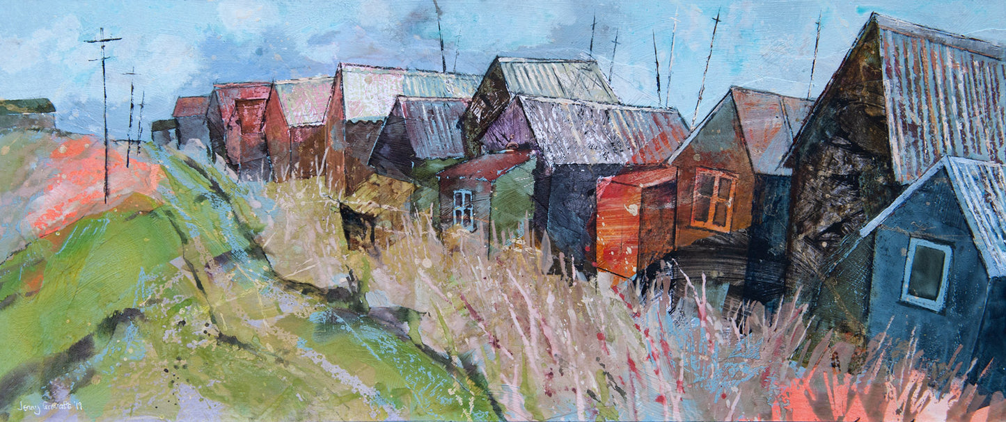 Huts at Blackshore, Southwold