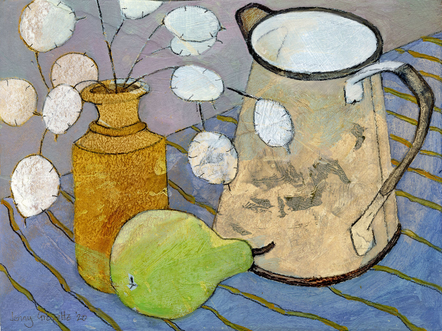 Still Life with One Pear