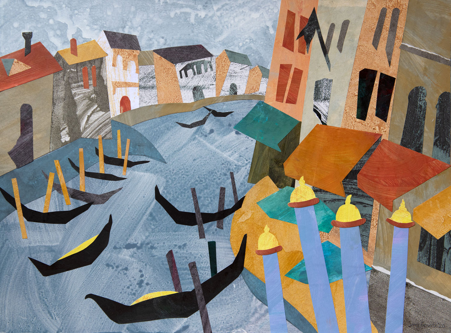 View from the Rialto Bridge, Venice