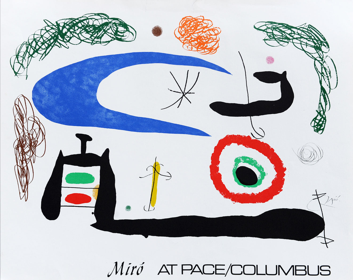 Joan Miró Miró at Pace/Columbus 1979 – Goldmark