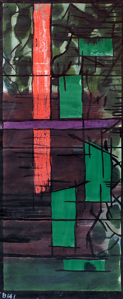 Cartoon for Coventry Baptistry Window B141