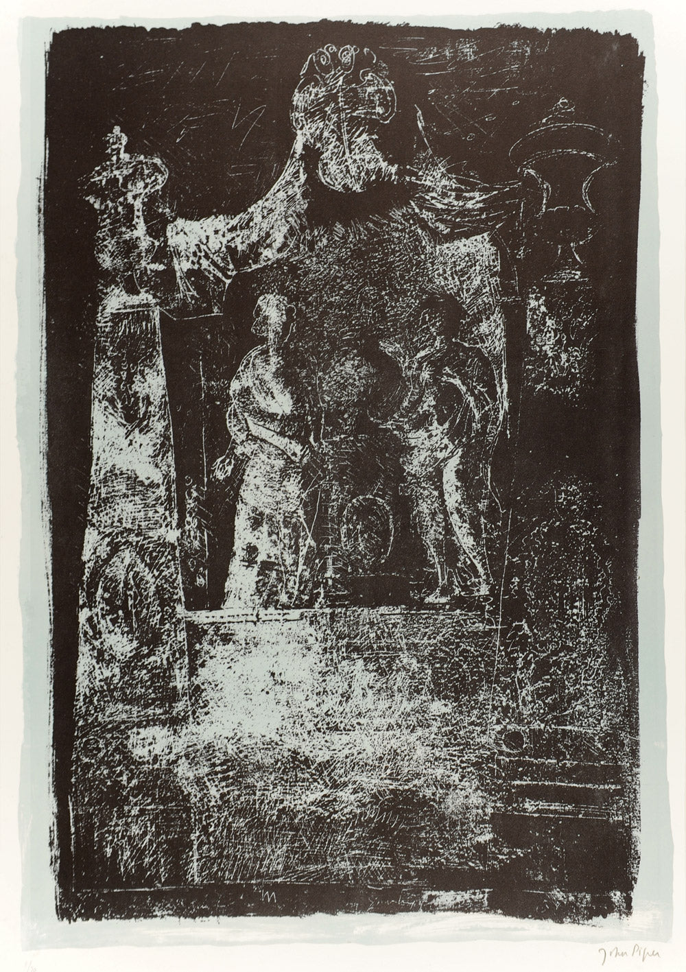 Exton, Rutland: monument by Grinling Gibbons, 1686