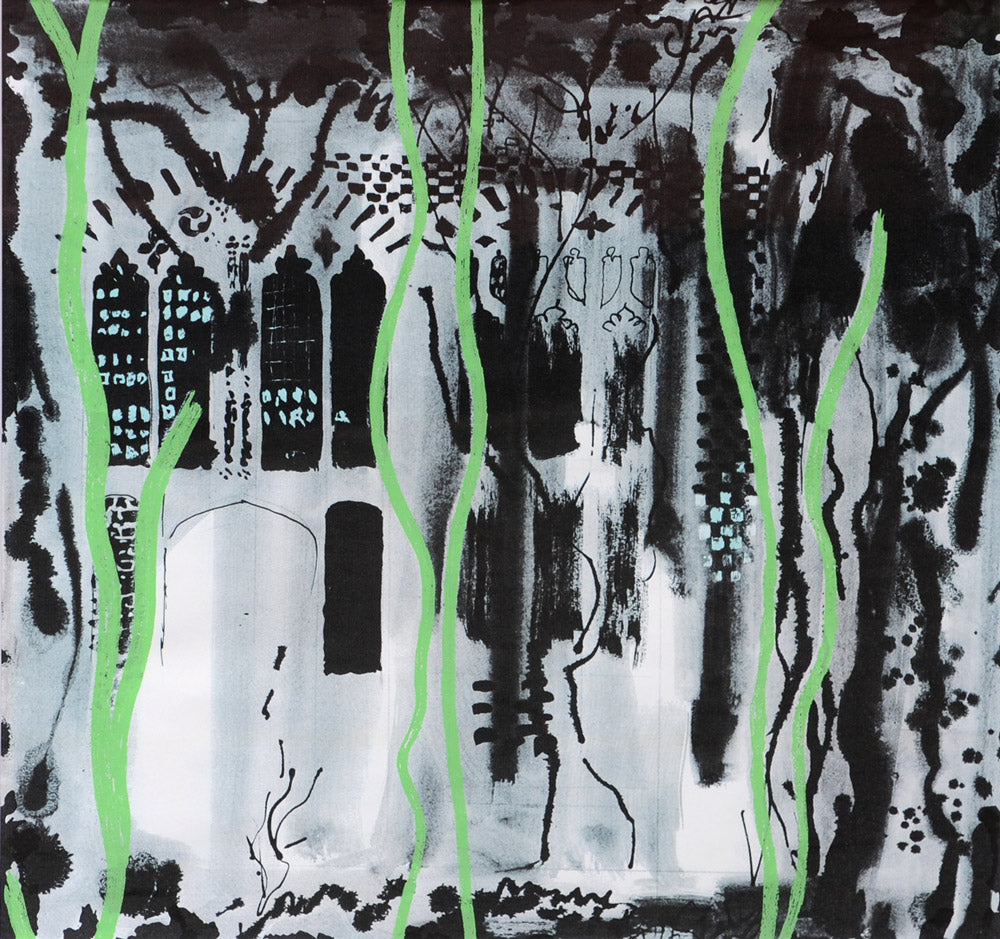 Church in a Copse Wallpaper