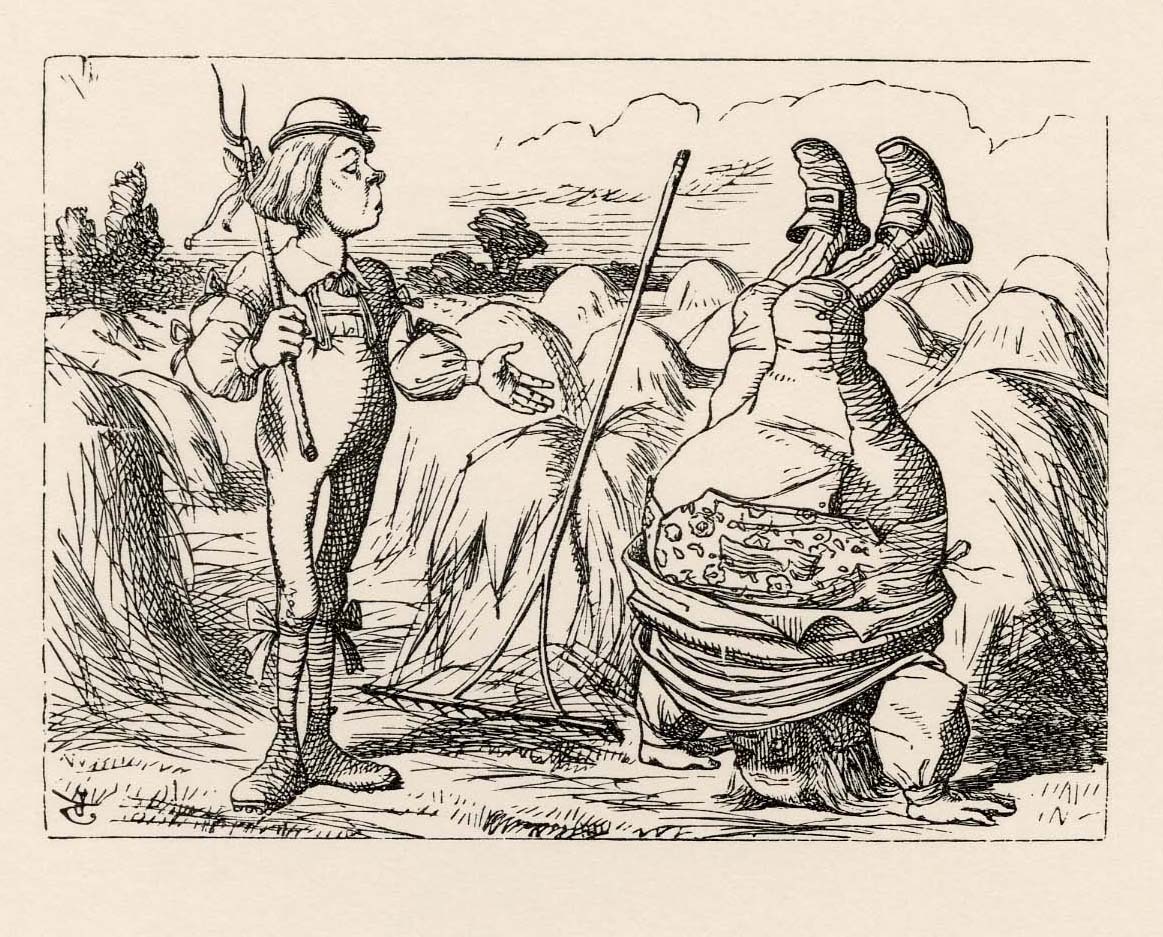 And yet you incessantly stand on your head- Do you think, at your age, it is right?'