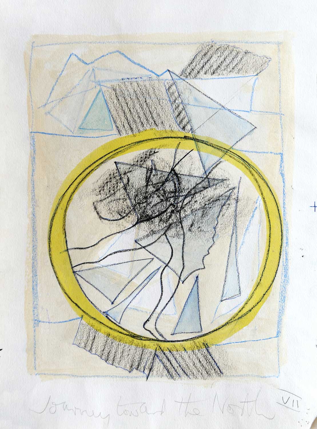 Journey Toward The North - Preparatory Drawing