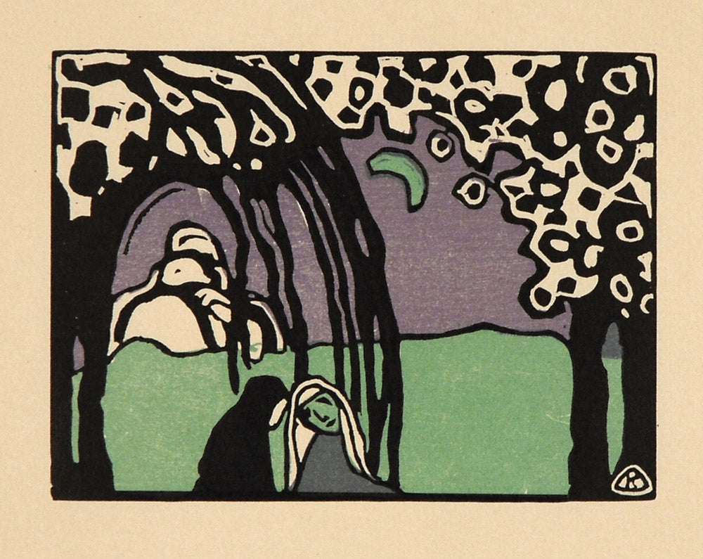 Zwei Frauen in Mondlandschaft