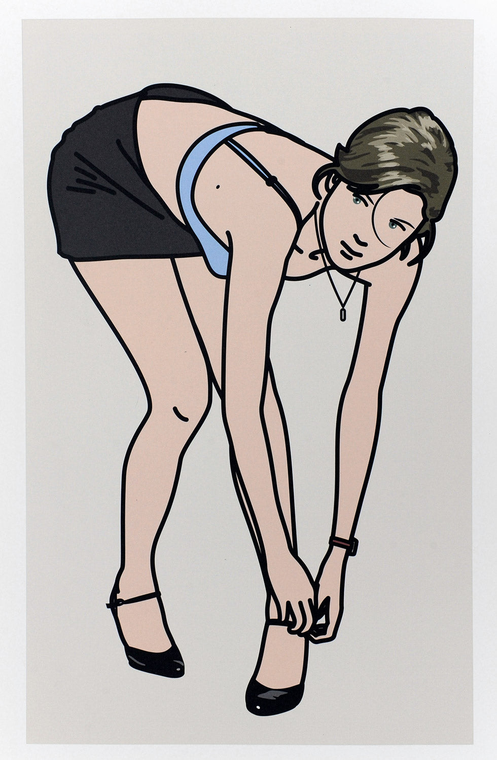 Kiera with pendant. 2005