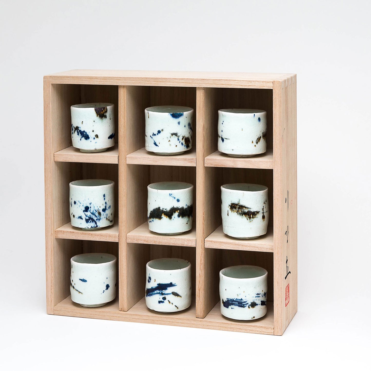 Set of Nine Teacups