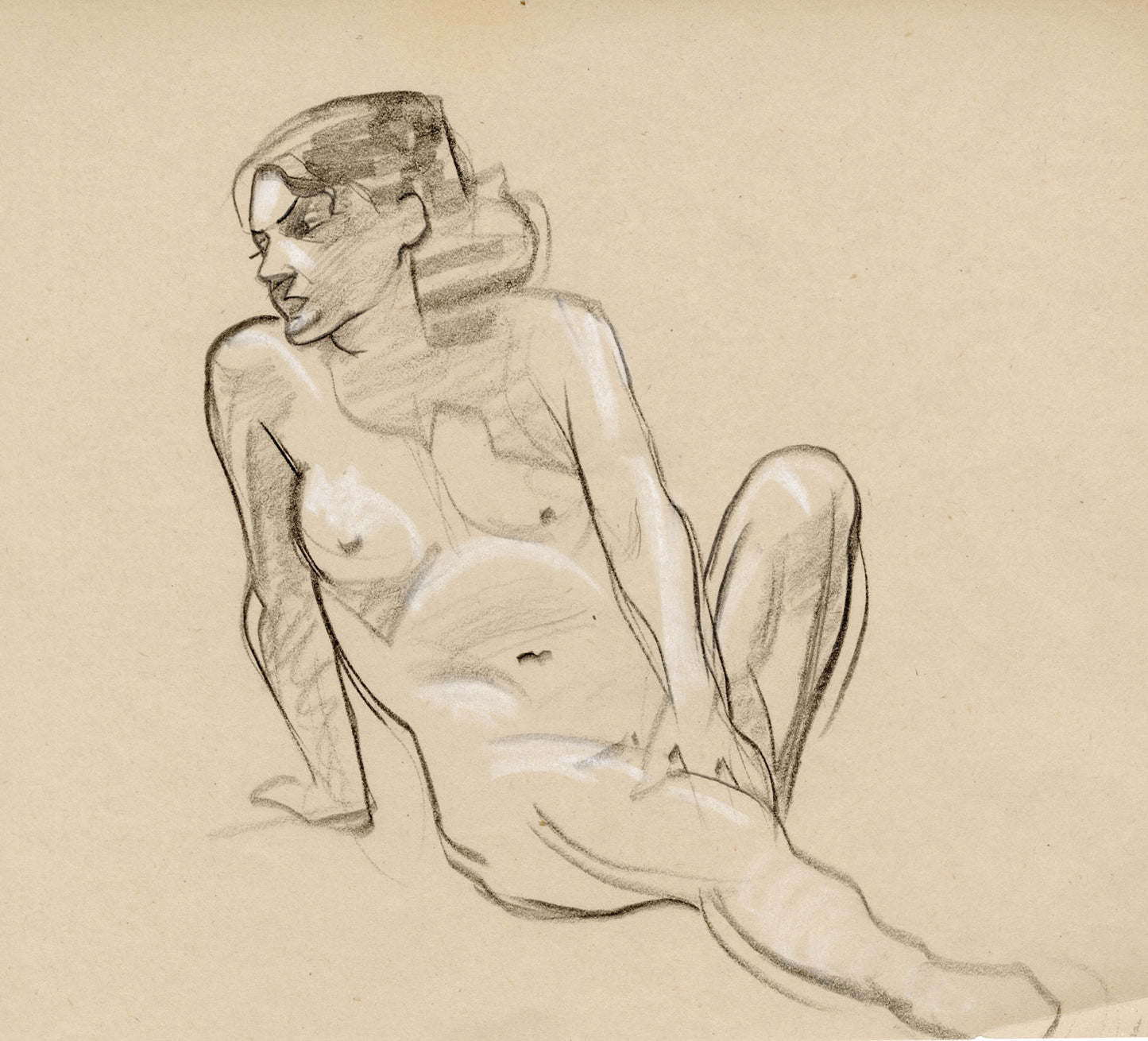 Sitting Nude