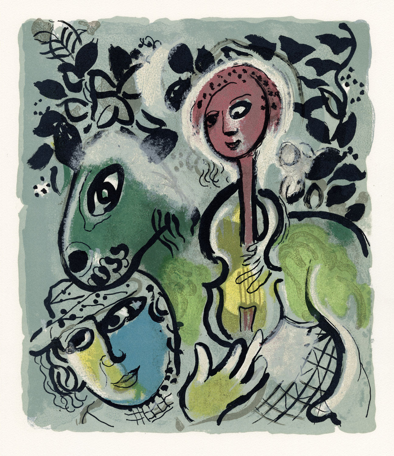 Marc Chagall Composition – Goldmark