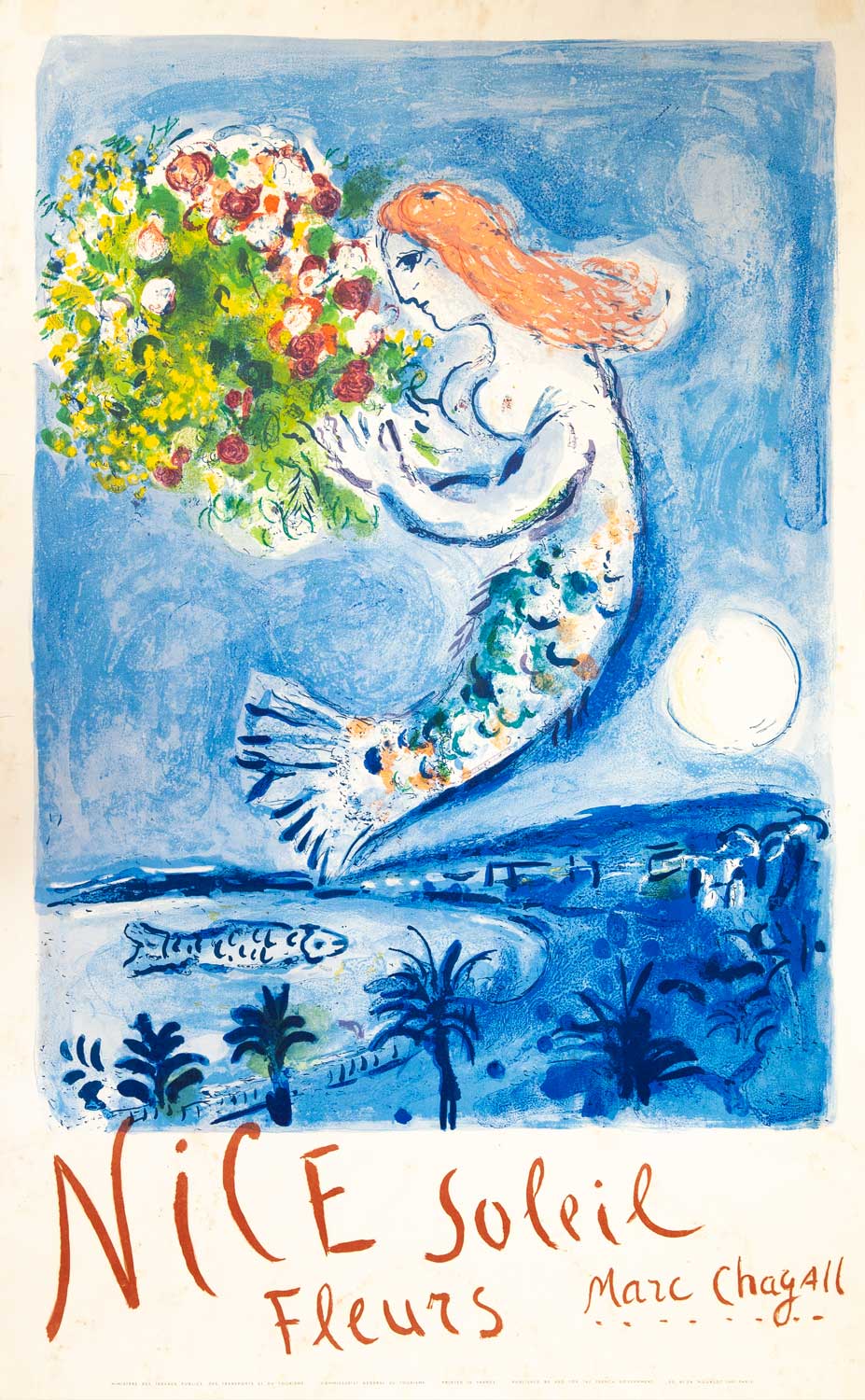Marc Chagall Nice, Soleil Fleurs – Goldmark