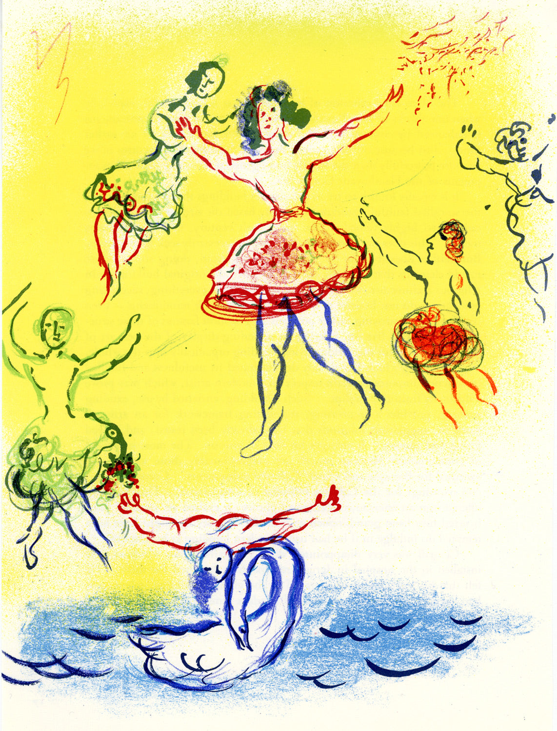 Sketch for Swan Lake