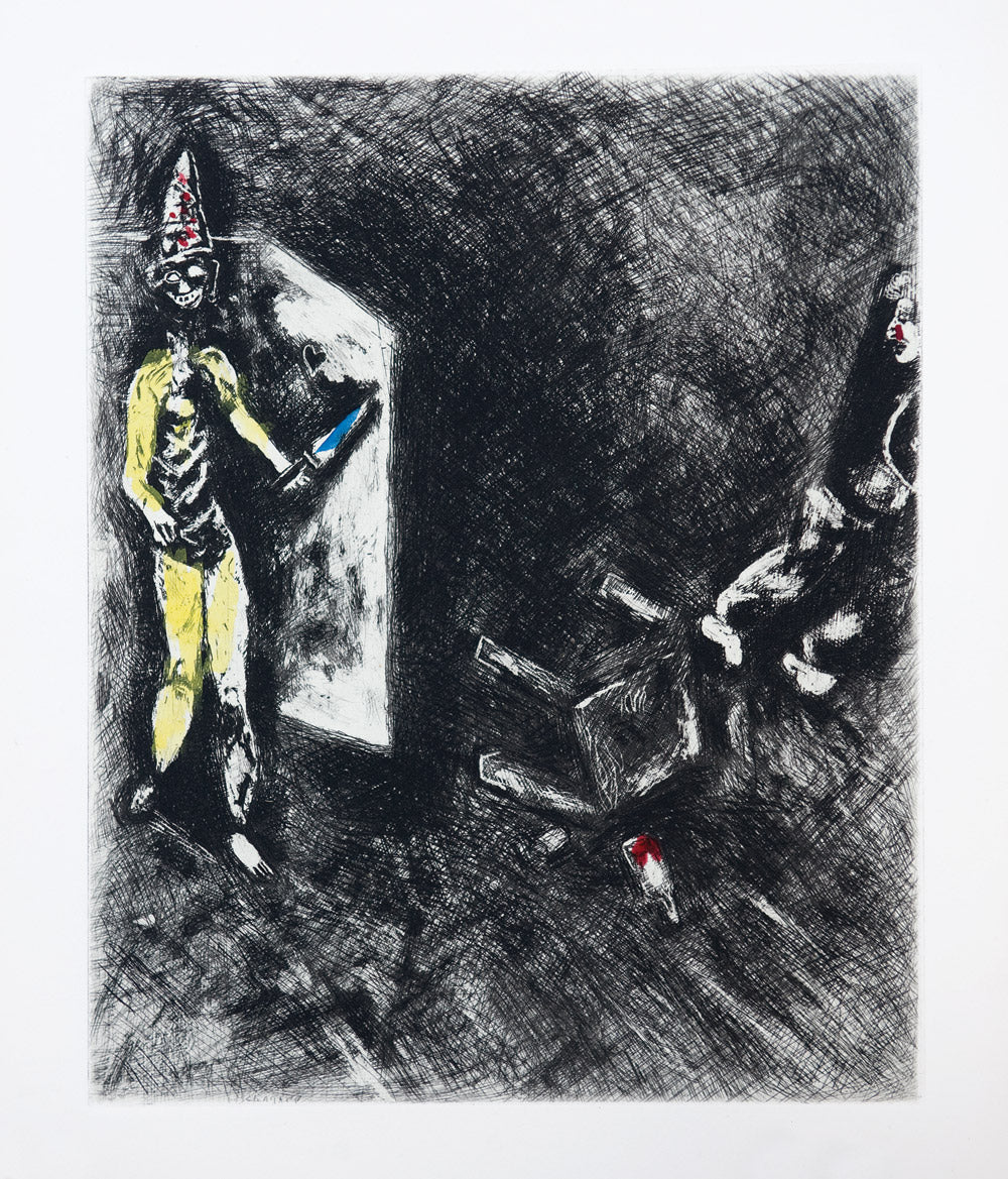 Marc Chagall Death and the Unfortunate – Goldmark