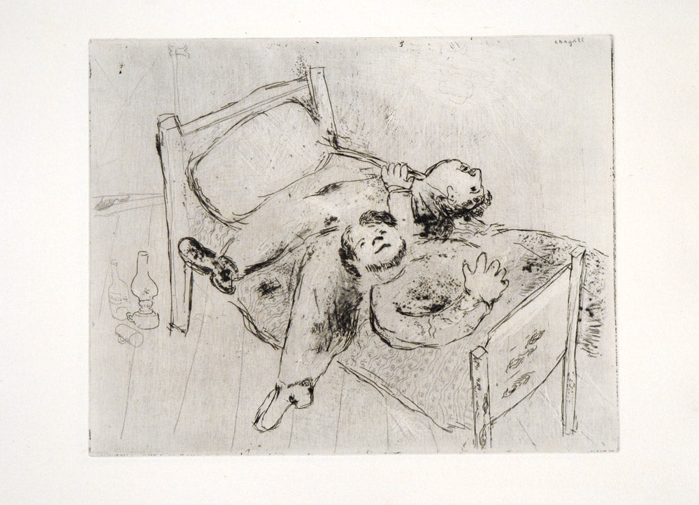 Stretched on the Bed