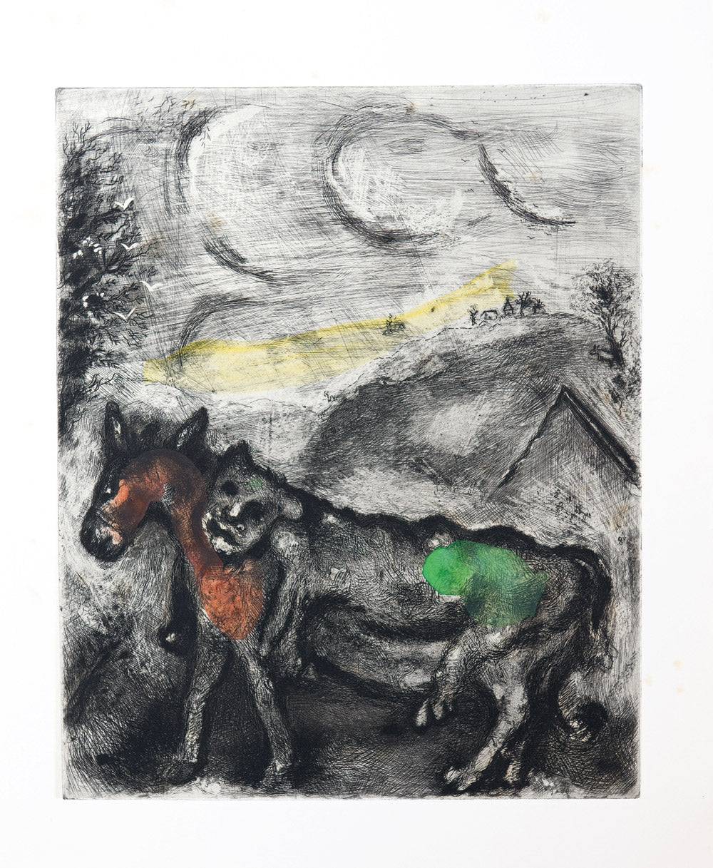 Marc Chagall The Ass dressed in the Lion's Skin – Goldmark