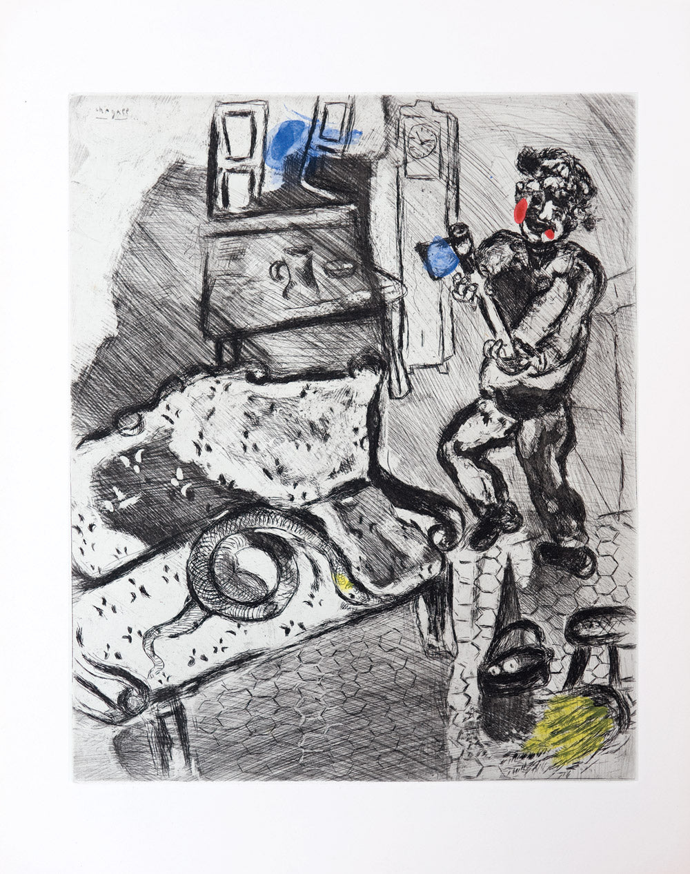 Marc Chagall The Countryman and the Serpent – Goldmark