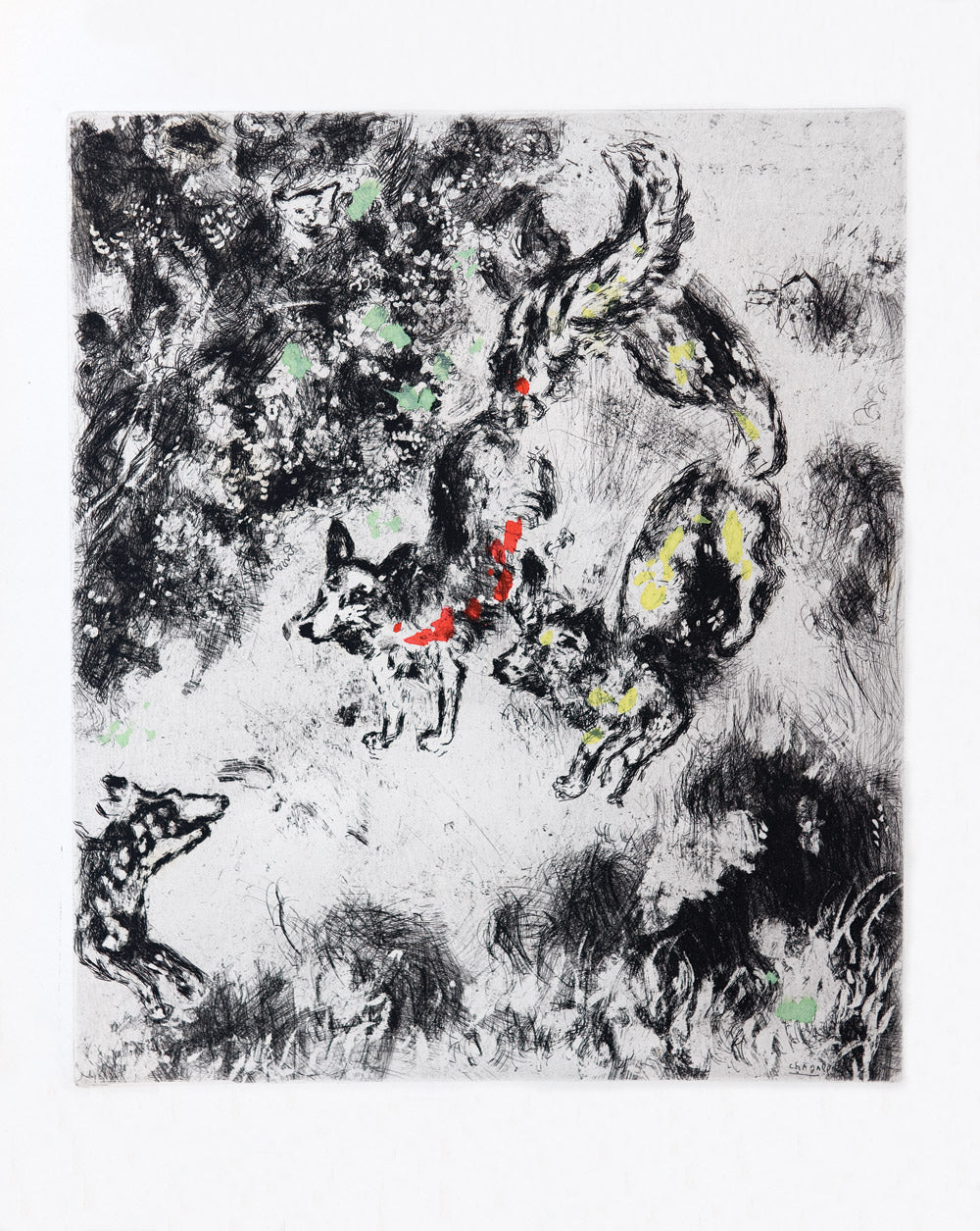 Marc Chagall The Fox with his Tail cut off – Goldmark