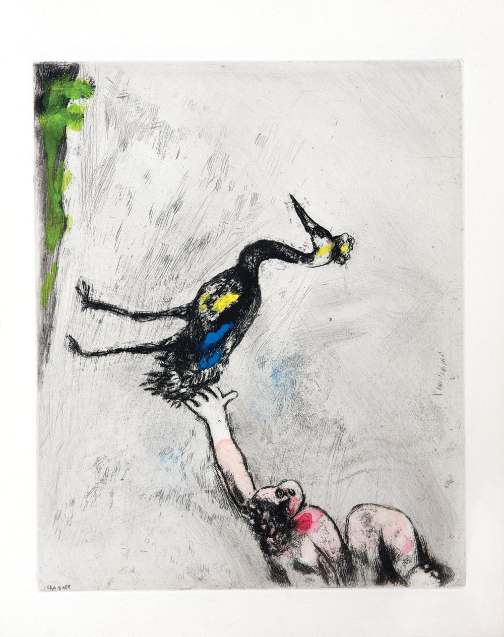 Marc Chagall The Frogs asking for a King – Goldmark