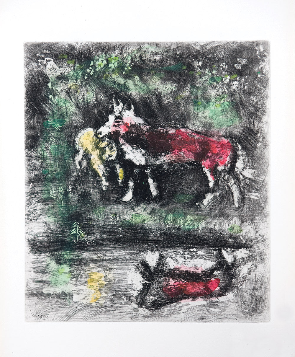 Marc Chagall The Wolf and the Lamb – Goldmark