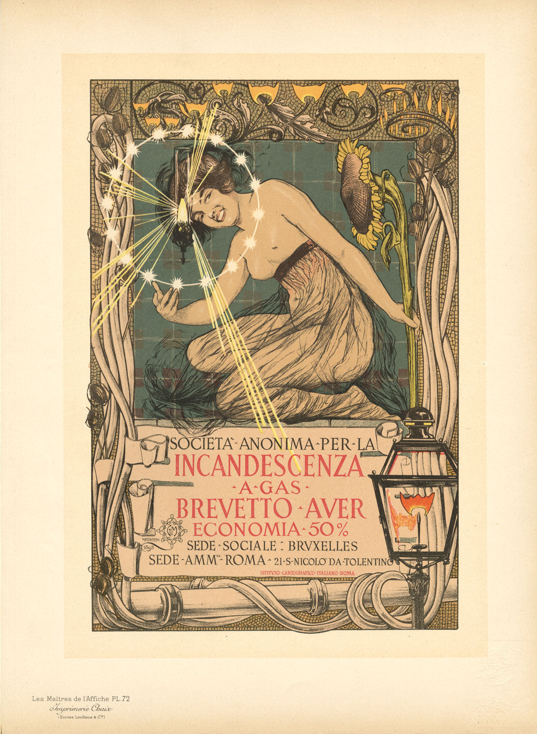 Incandescence par le Gaz Système Auer