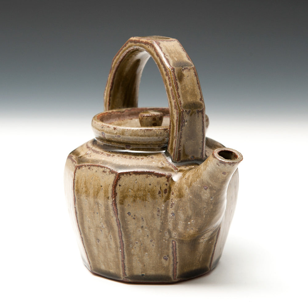 Small Faceted Teapot