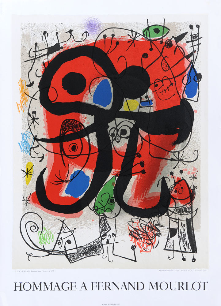 Joan Miró Le Lézard aux Plumes d'Or – Goldmark