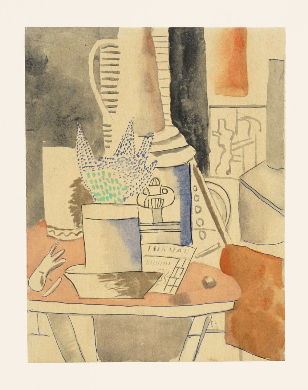 Nature Morte au Journal