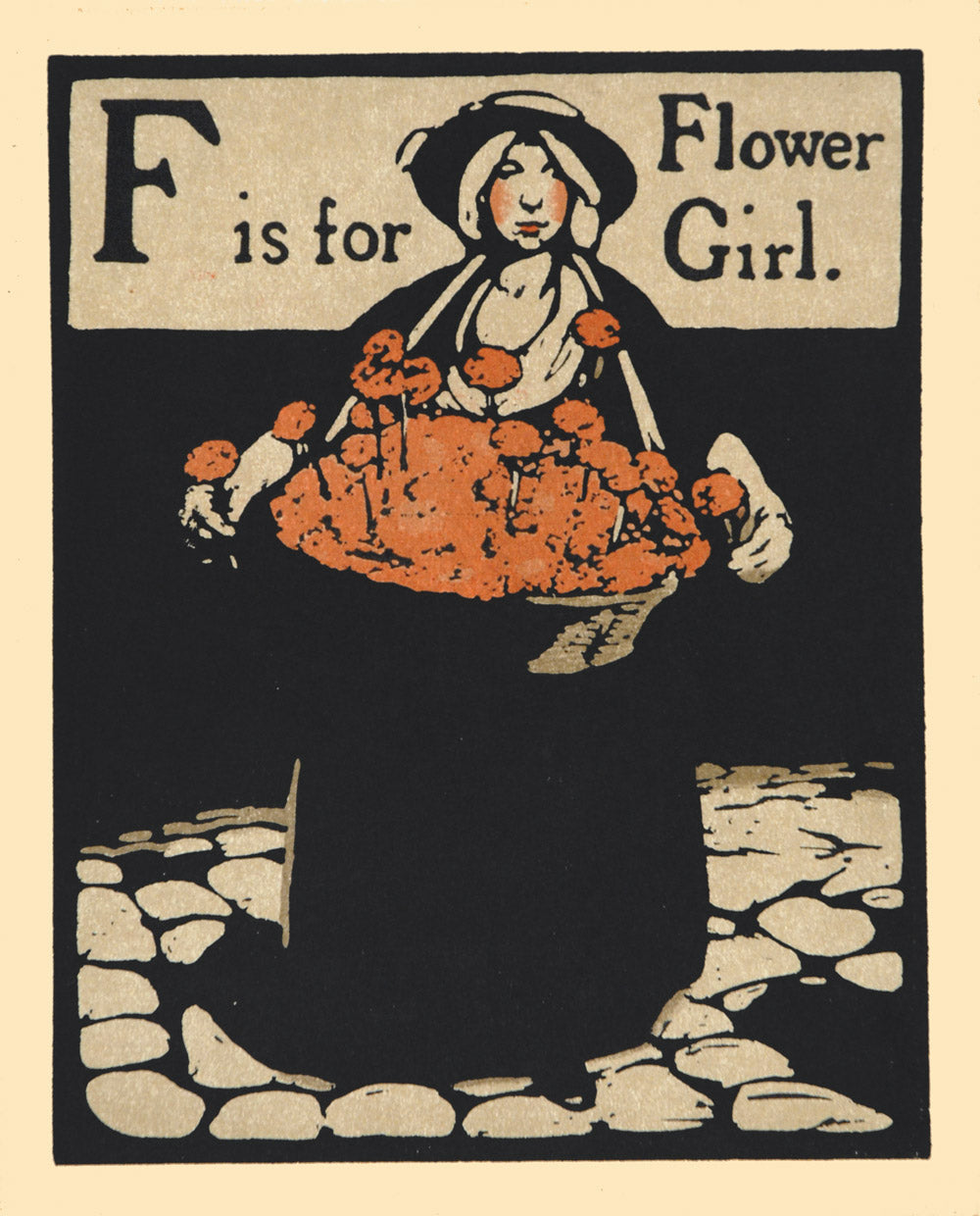 F is for Flower Girl