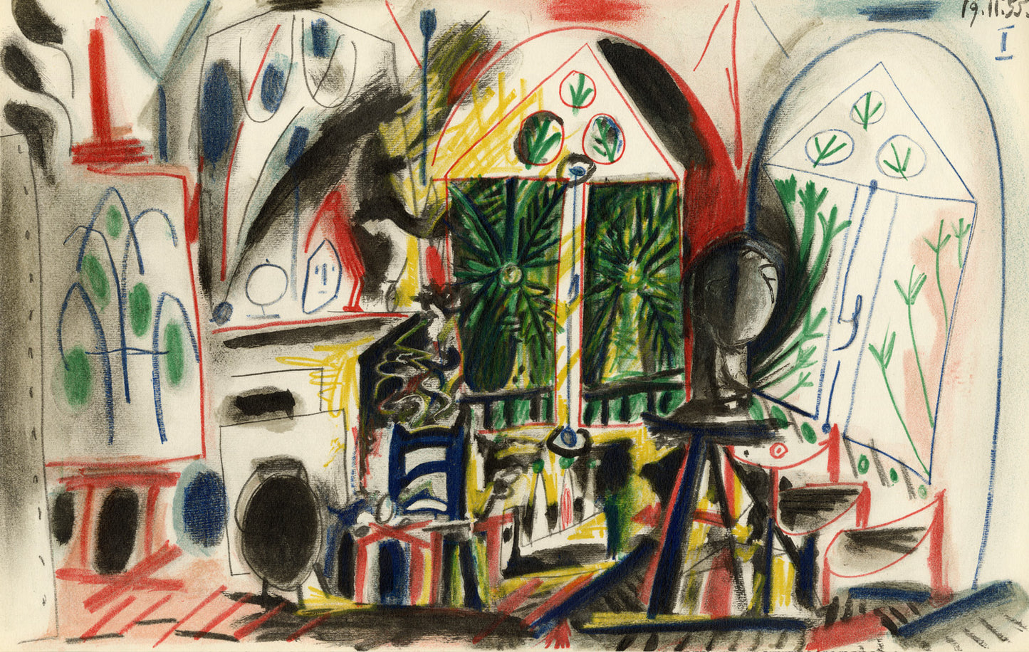 Atelier "La Californie", Cannes 19.11.55 I