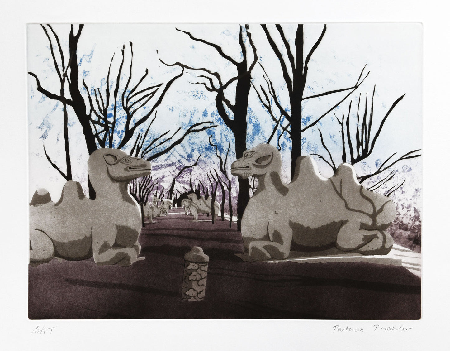 Camels, Tomb of the First Emperor of the Ming Dynasty, Zhu Yuan Shang, Nanking