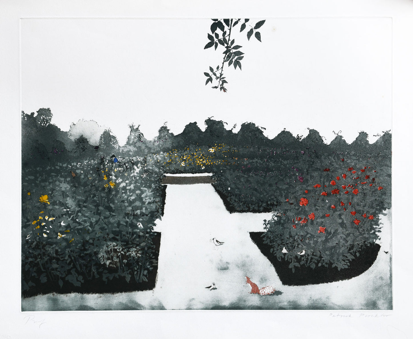 Queen Mary's Rose Garden, Regent's Park, in November