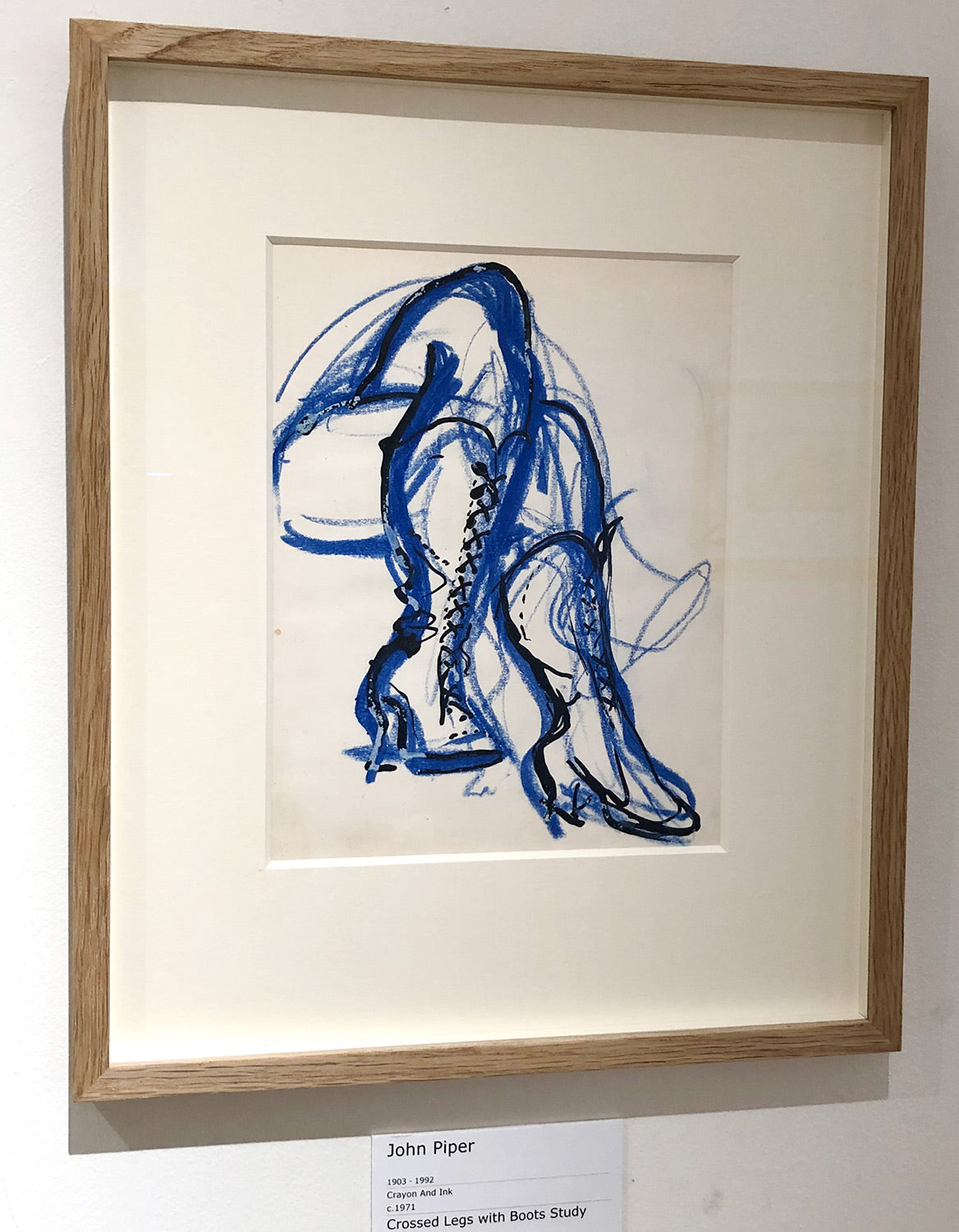 Crossed Legs with Boots Study