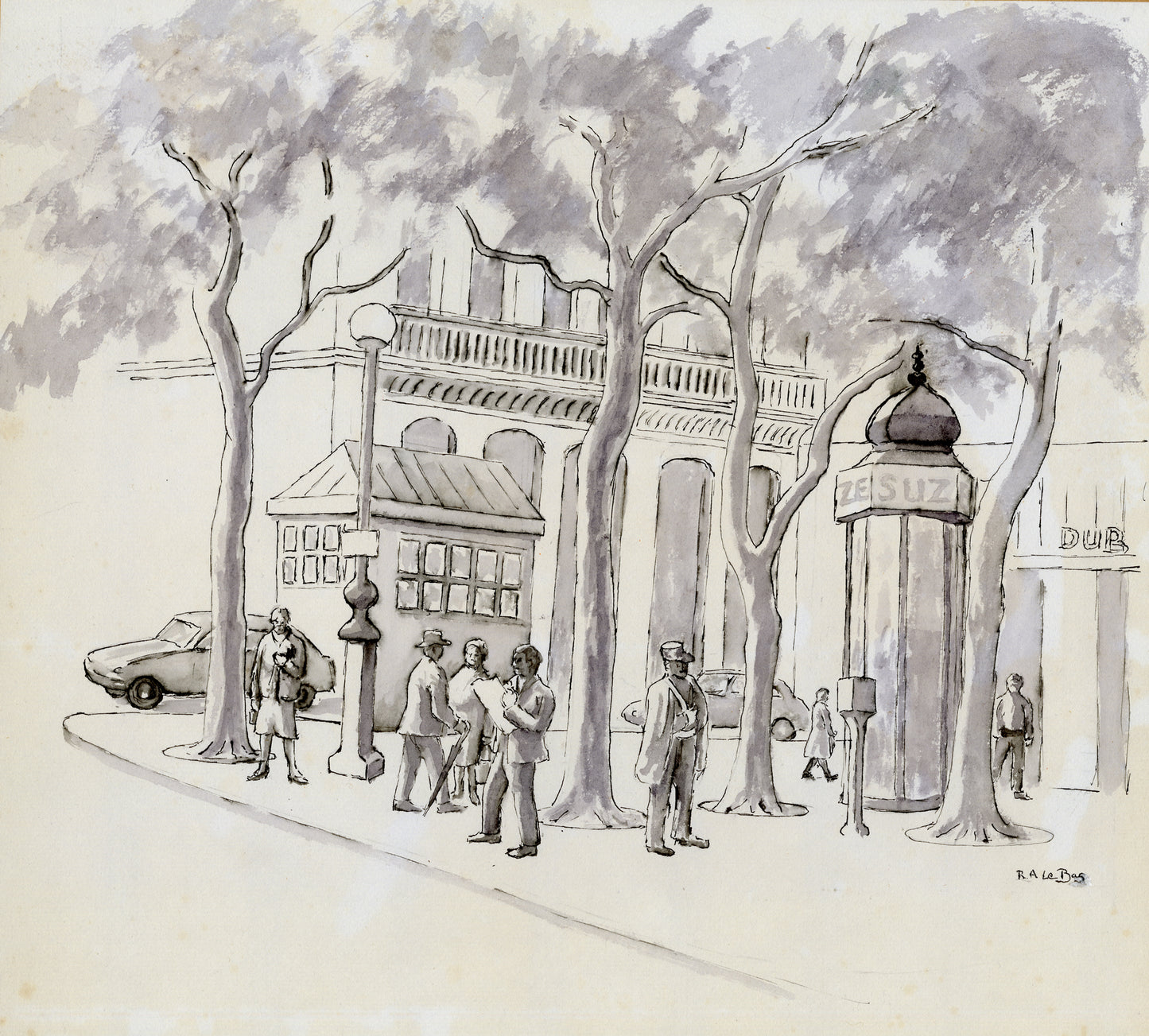 Boulevard Corner, Paris