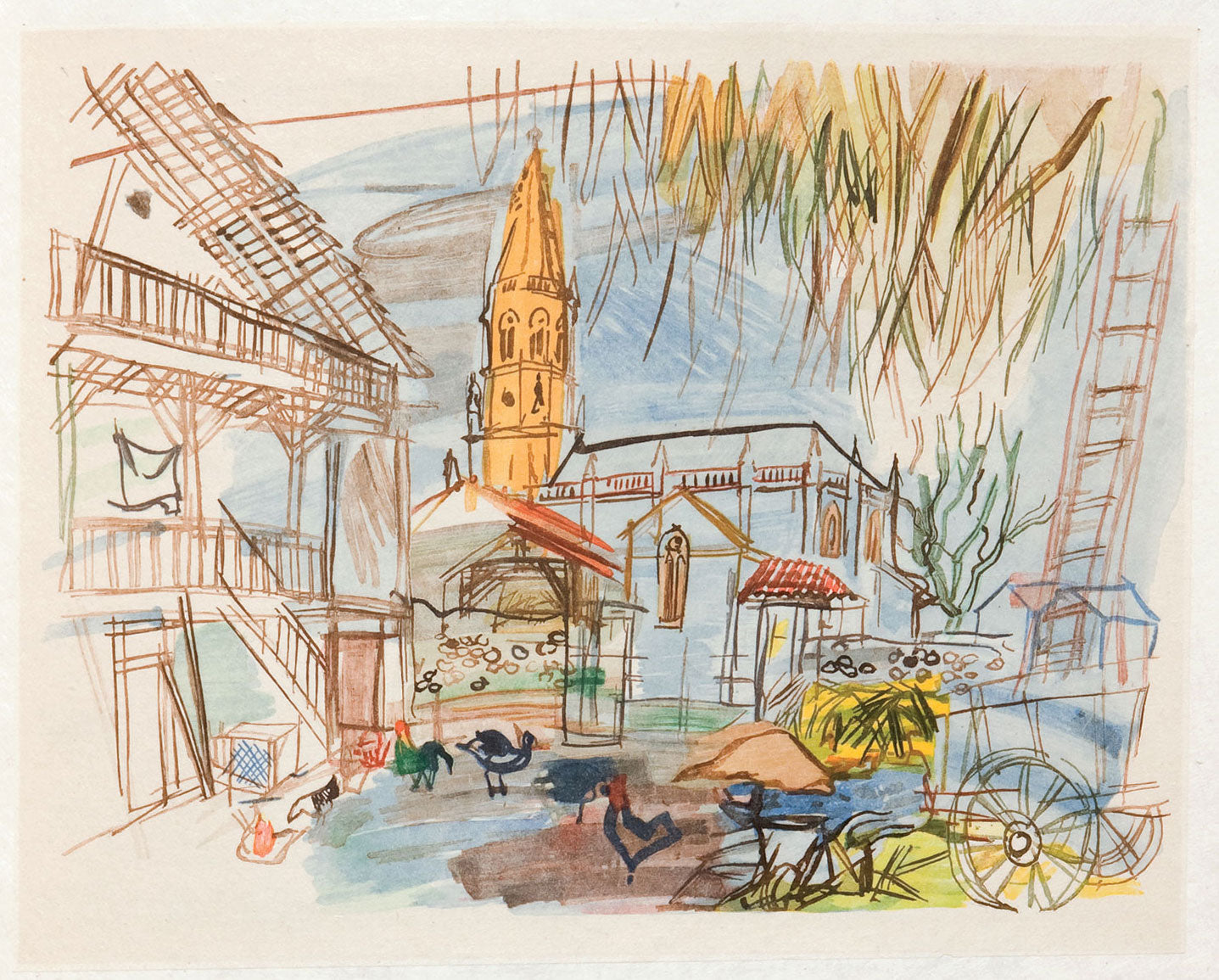 La Fenêtre de Dufy à Aspet