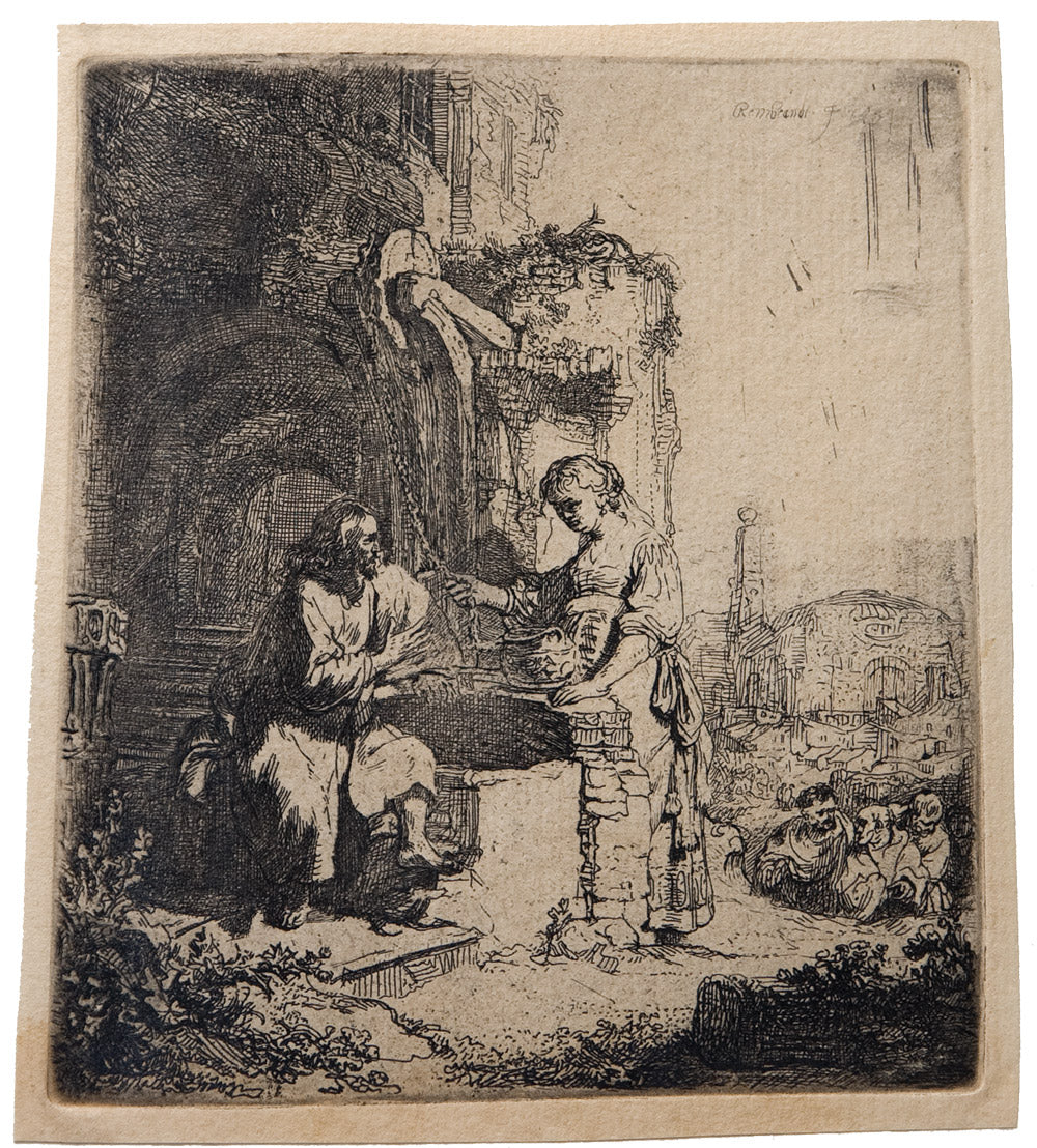 Christ and the Woman of Samaria among Ruins
