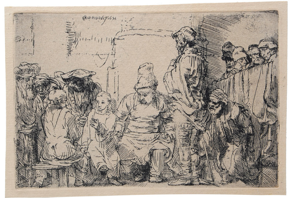 Christ Seated Disputing with the Doctors