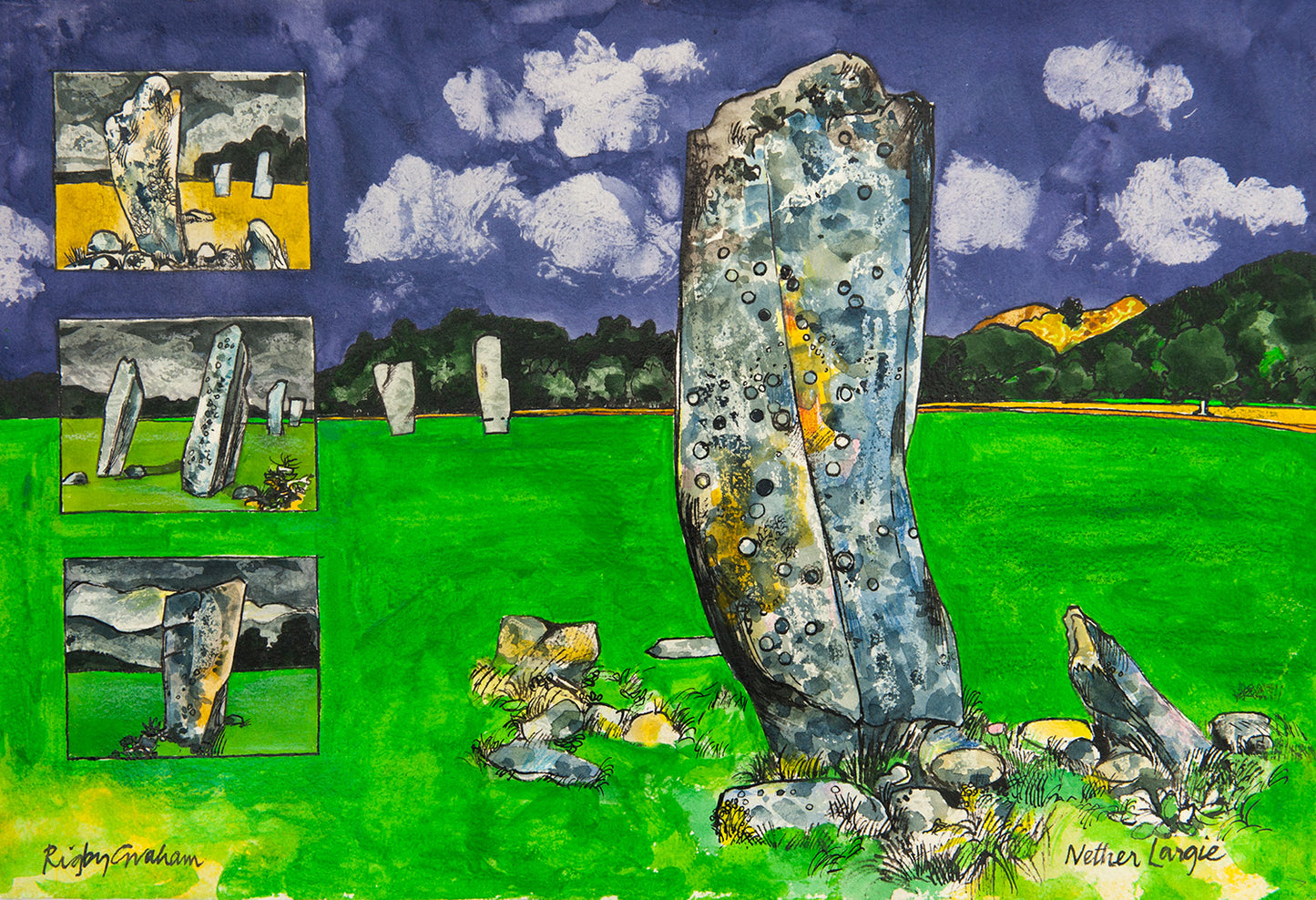 Nether Largie Stones, Argyll