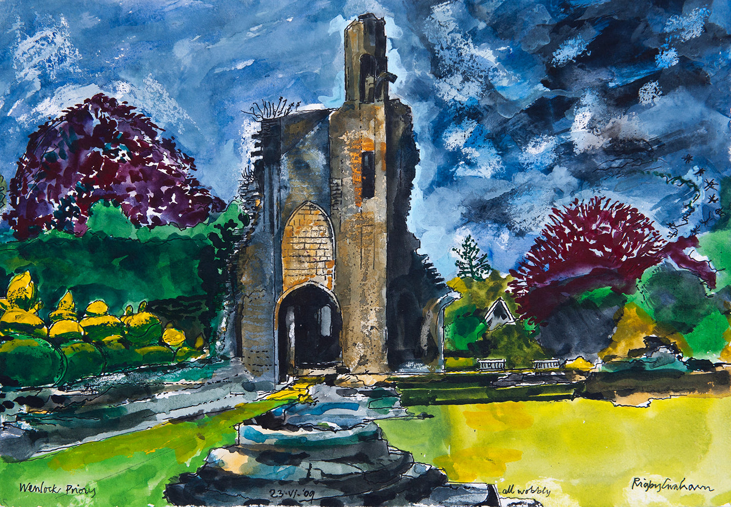 Wenlock Priory, Shropshire